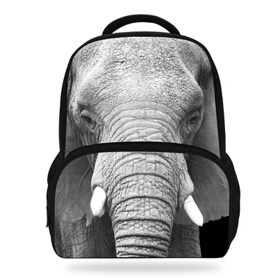 7E917 14 дюймов Mochila для девочек Школьный рюкзак для мальчиков рюкзак в форме животных Детские сумка со слоном для подростковый рюкзак Детская сумка для книг - Цвет: 7E917