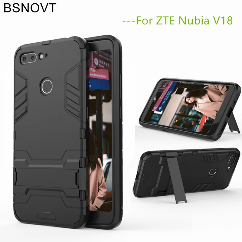 Bsnovt для Nubia V18 Крышка силиконовая свет Пластик чехол телефонные чехлы zte держатель