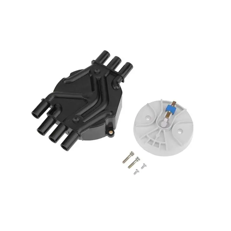 VODOOL coche repuesto tapa del distribuidor de encendido Rotor Kit 10452458 para Chevy GMC Oldsmobile V6 4.3L sistema de encendido automático