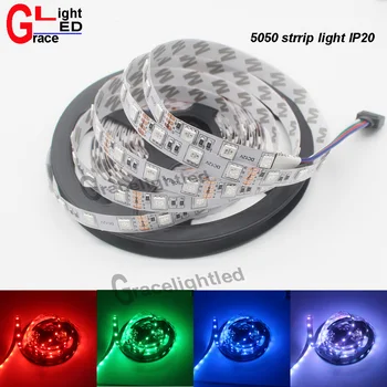 

5M LED Strip Light 12V SMD RGB 5050 IP20 Non-Waterproof 300 leds Flexible Tape