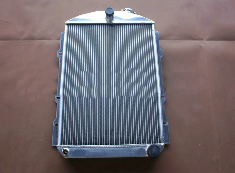STREET ROD 350 V8 1938 manual Aluminum radiator for CHEVY HOT