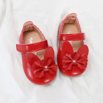 

Kids Baby Girl Child Shoes PU Leather Princess Crib Bow Shoes Newborn Comfy NewBorn Shoes Girl Shoes First Walker 11-13cm
