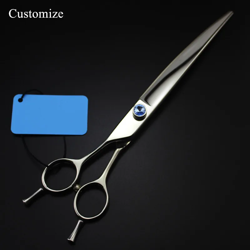 Customize Professional Left Hand Japan 8'' Pet Dog Grooming Shears Hair