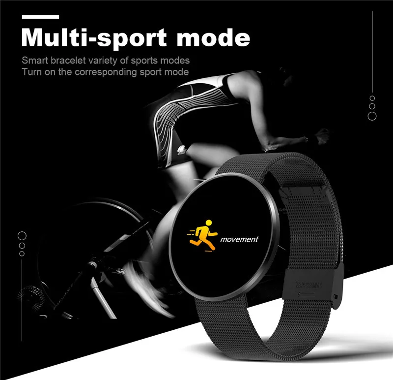 Interpad спортивные Смарт-часы CF006H Bluetooth Smartwatch для IOS iPhone Android Xiaomi huawei с IP67 Водонепроницаемый пульс