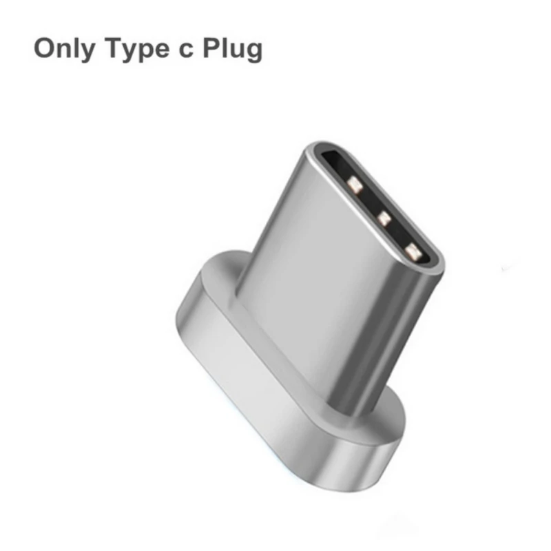 Магнитный адаптер для быстрой зарядки для iPhone, Lightning, Android, type-C, разъем Micro USB 2,0, устройство с разъемом Micro USB C, кабель - Color: as the picture