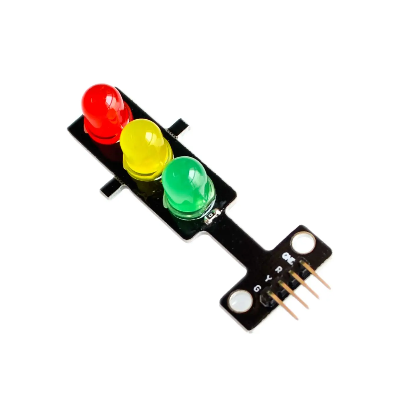 

Mini 5V Traffic Light LED Display Module for Arduino Red Yellow Green 5mm LED Mini-Traffic Light for Traffic Light System Model
