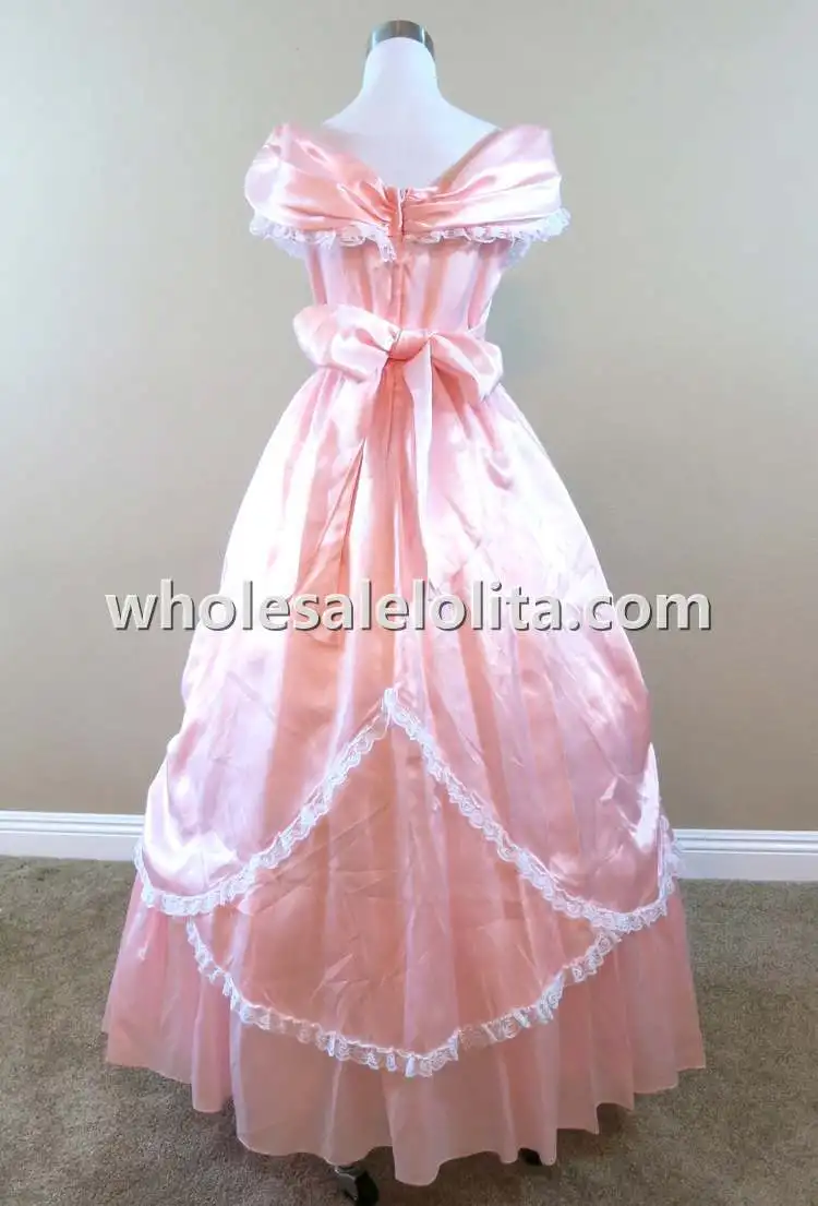 Satin Victorian Dresses