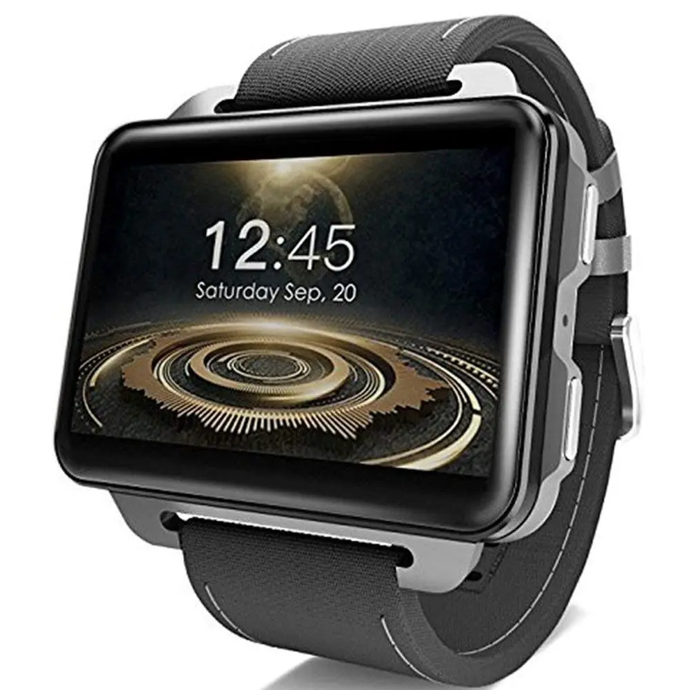 

3G Smart Watch Phone, LEM4 PRO - 2.2 Inch Big Screen Android, 1.3MP Camera, MT6580 Quad Core 1.3Ghz 1GB RAM 16GB RO