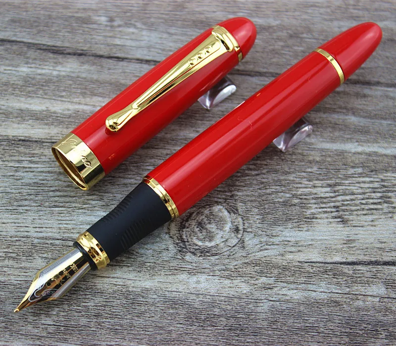 Jinhao X450 0 5 мм чернильная ручка перьевая металлическая конструкция | Отзывы и видеообзор