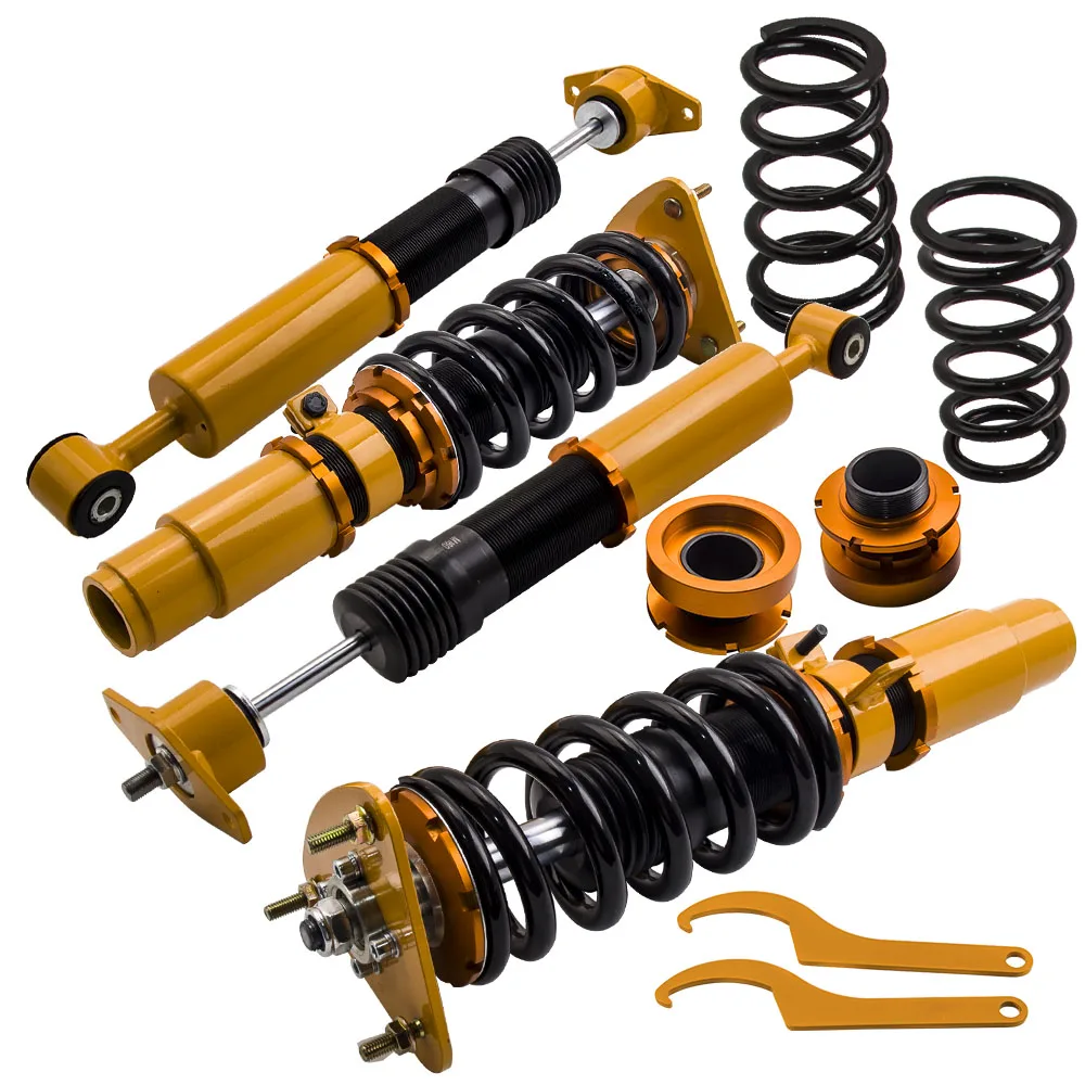 

Coilovers Suspension Spring Kits For Mazda 3 04-13 Adjustable Height Shocks Absorber Non Adj. Damping