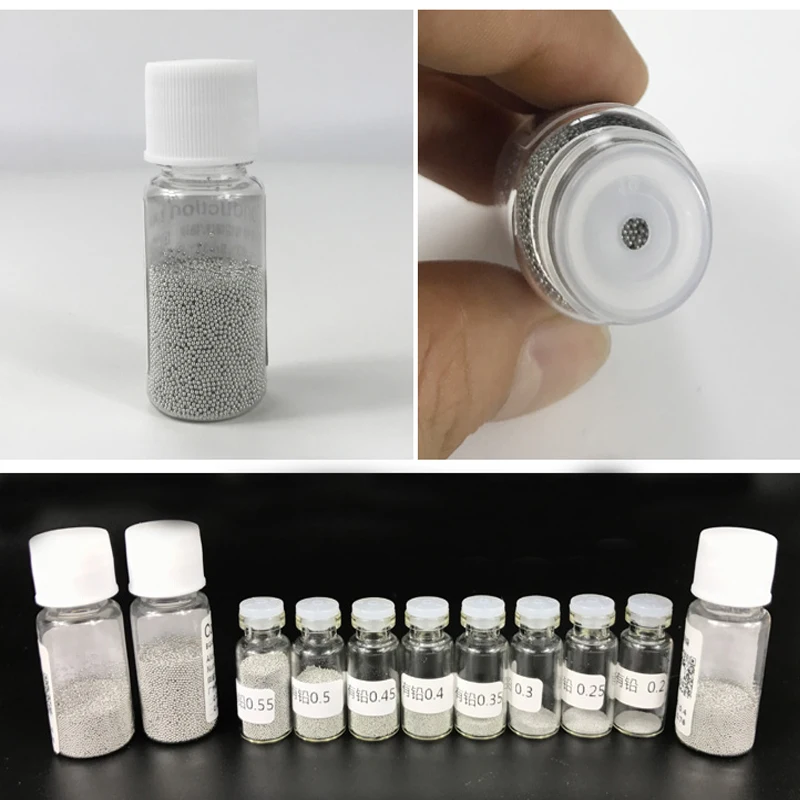 25K/Bottle 0.2/0.25/0.3/0.35mm BGA Leaded solder Ball BGA Chip Reballing Ball for PCB Chips Motherboard Repair 25K/Bottle 0.2/0.25/0.3/0.35mm BGA Leaded solder Ball BGA Chip Reballing Ball for PCB Chips Motherboard Repair