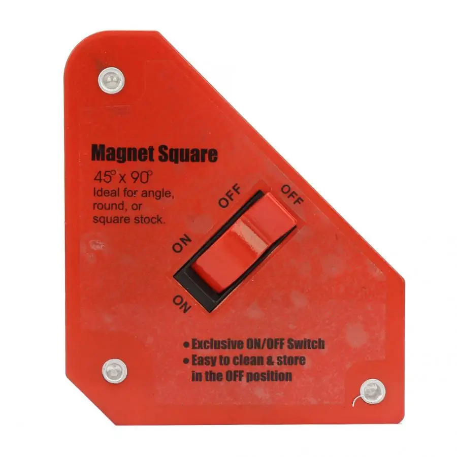 

30Lb ON/OFF Switch Magnetic Welding Holder Clamp Fixture Welding Tool Magnetic Welding Locator