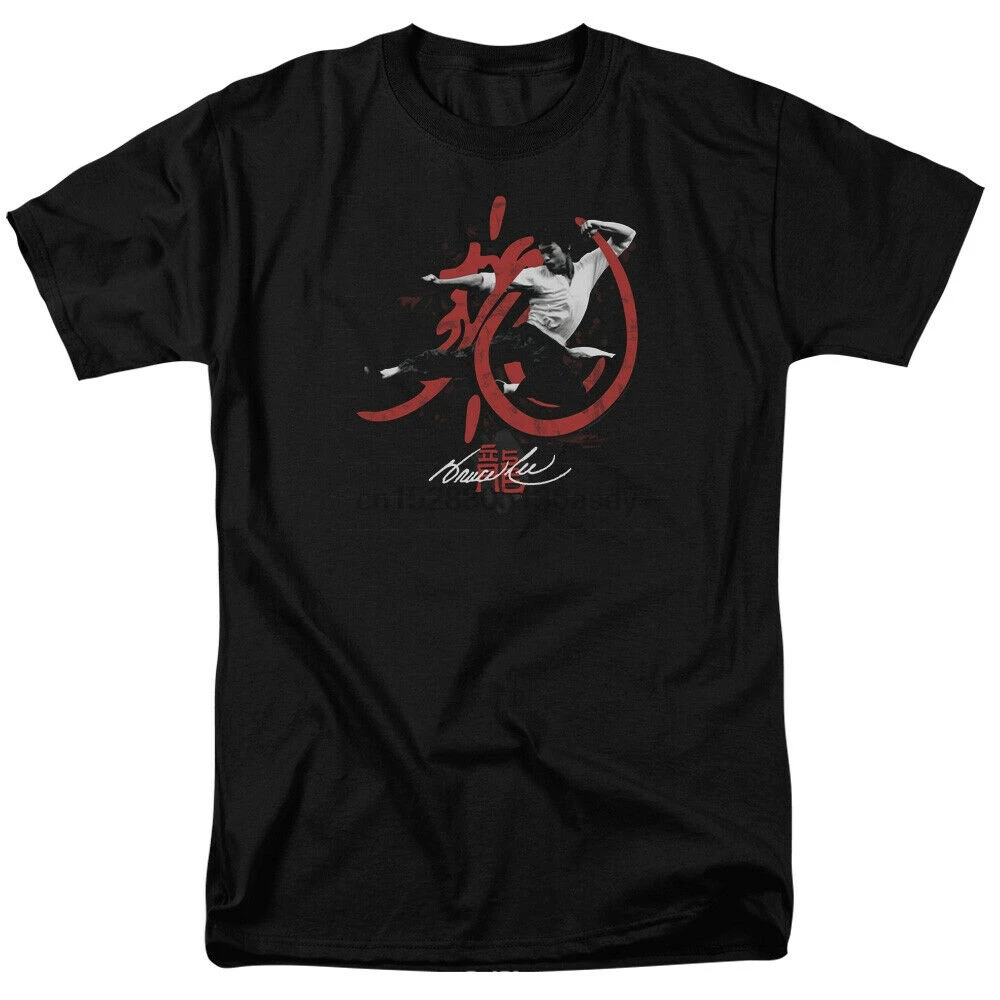 

Bruce Lee High Flying Licensed Adult T Shirt t shirt