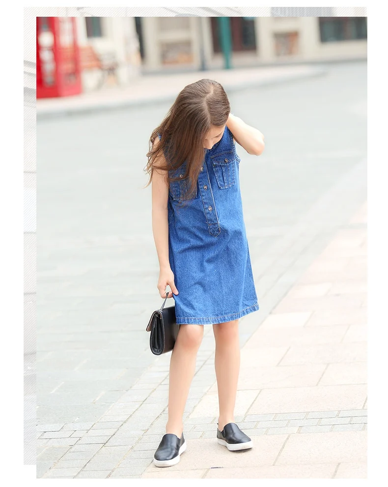 pocket denim dress 1-15