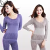 Queenral Thermal Underwear Women Long Johns For Women Winter Thermal Underwear Suit Seamless Breathable Warm Thermal Clothing ► Photo 2/6