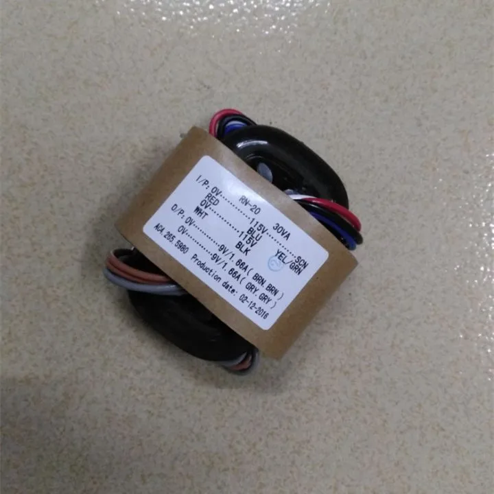 YS 110V 220V 30W 30VA 9V 9V R Core Transformer For Preamp DAC Headphone Amp