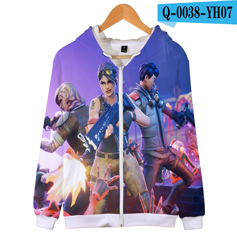 Fortnit Battle Royale Zipper Sweatshirt 2019 Sweatshirt 3D Print Game Clothes Game Battle Royale Clothes Kid Clothes Streetwear Fortnit Battle Royale Zipper Sweatshirt 2019 Sweatshirt 3D Print Game Clothes Game Battle Royale Clothes Kid Clothes Streetwear