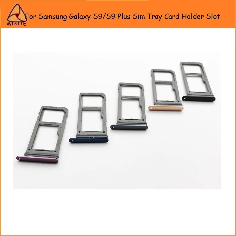 10 шт./лот Новинка для Samsung Galaxy S9 G960 G960F / + Plus G965 слот SIM карты SD карта лоток держатель