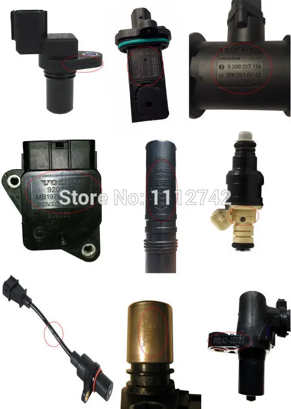 Mass Air Flow Meter Sensor 0280218190 A2730940548 OEM de Qualité Pour Mercedes Benz