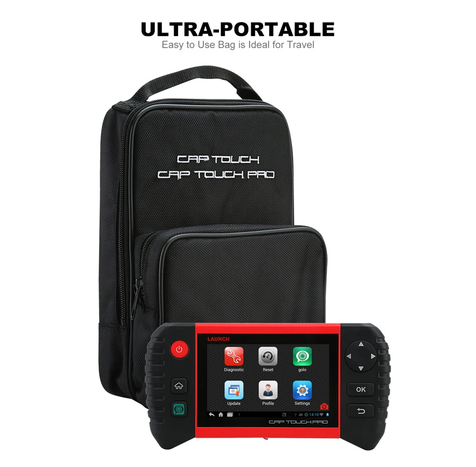 LAUNCH CRP Touch/Touch Pro OBD2 автомобильный инструмент диагностики цифровой мультиметр для управления автомобилем