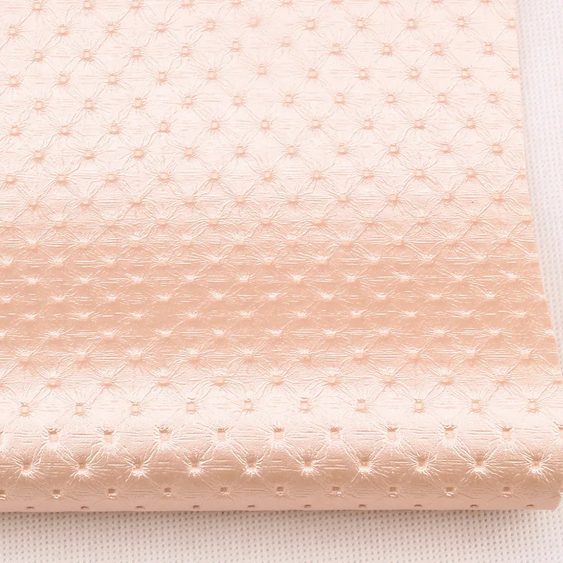 Lychee Life A4 Embossed Dot PU Leather Fabric High Quality Synthetic Leather DIY Sewing Material for Handmade Crafts - Цвет: 3