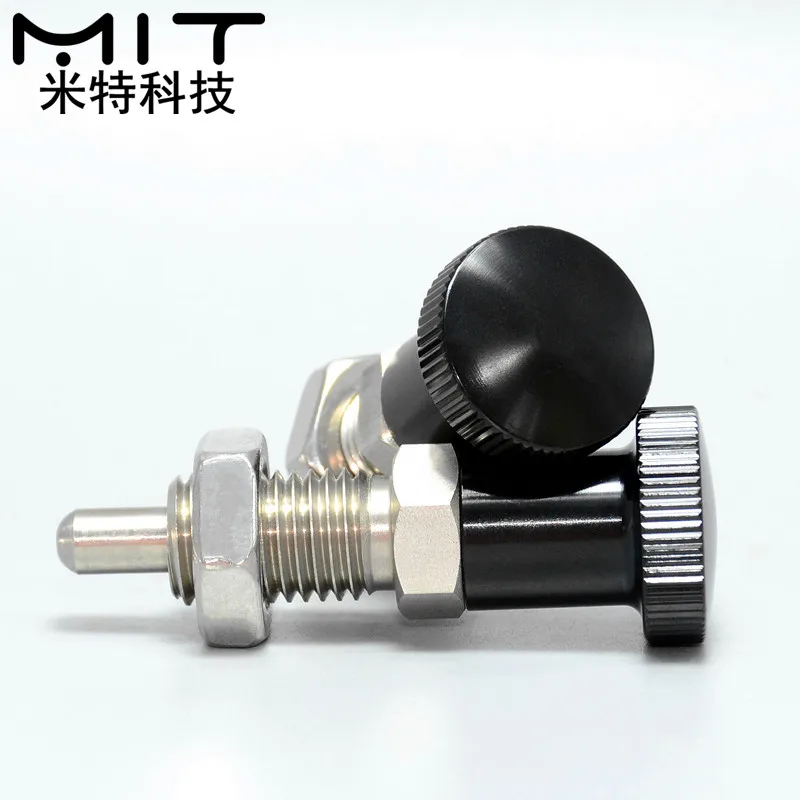 

1pcs Knob plunger stainless steel indexing pin thread spring plunger segment positioning column M8M10M12M16 free shipping