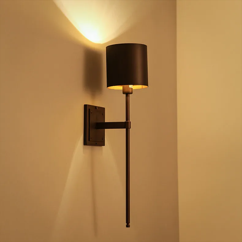 Американский, промышленный, ретро настенные лампы для ресторанов нордический минимализм спальня прохода лестницы прикроватные крытые