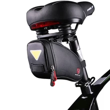 Bicycle Saddle Bag Ridding Equipment Waterproof Latex Tail Black Package Bicycle Bag for Bike Cycling Accessories