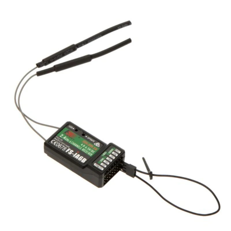 2.4G 6CH FS-iA6B iA6B Receiver PPM Output With iBus Port Compatible with FS-i4 FS-i6 FS-i10 FS-GT2E FS-GT2G Flysky remote controller radio controller