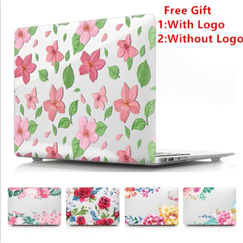 Print Case for Apple Macbook Air Pro 13 inch Clear Transparent Cover for Mac book Air 13.3 A1466 for Macbook Pro 13 Retina A1502