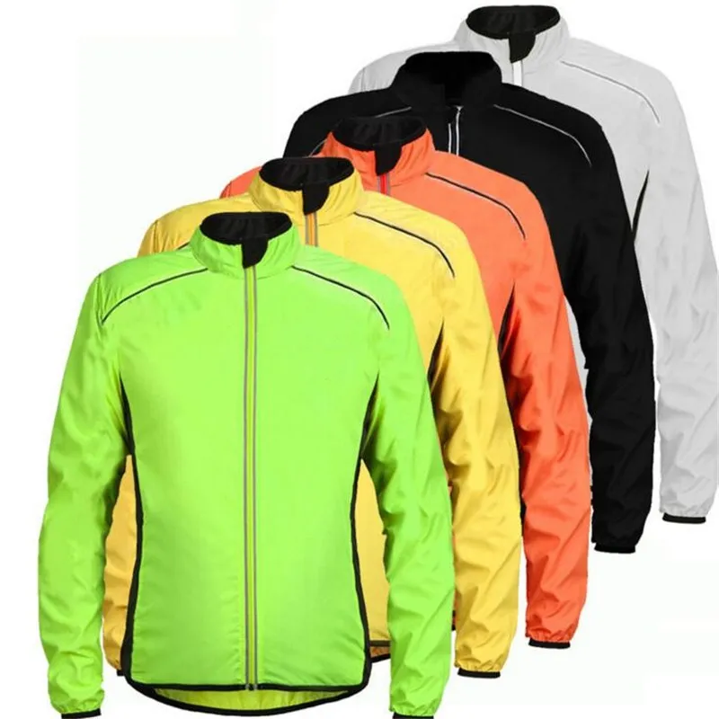 

DICHSKI Windproof Cycling Jacket Men Women Coat Clothing Cycling Jersey Bicycle Bike Rain Quick Dry Sports Long Sleeve Jacket