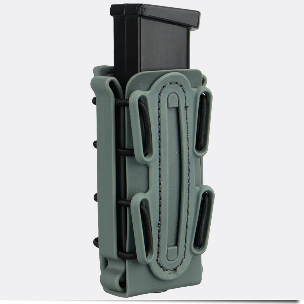 

TMC 9mm Molle Pistol Mag Military Magazine Pouch Holster Fastmag Belt Clip 2779