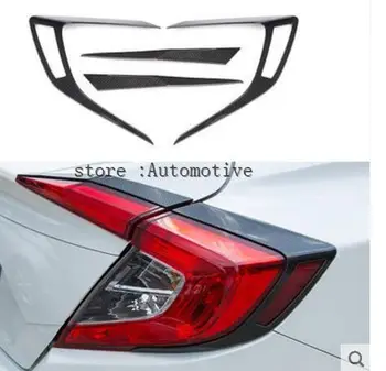 

Car styling ABS Interior Gear Door Handle Rear Cup Glove box handle Cover Trim Sticker For Honda Civic 2016 2017 Left Hand Drive