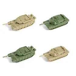 4 шт. 1:144 4D песок настольные танки пластиковые готовые китайские 99A парад Танк США M1A2 Танк 1/144 модель игрушки для детей