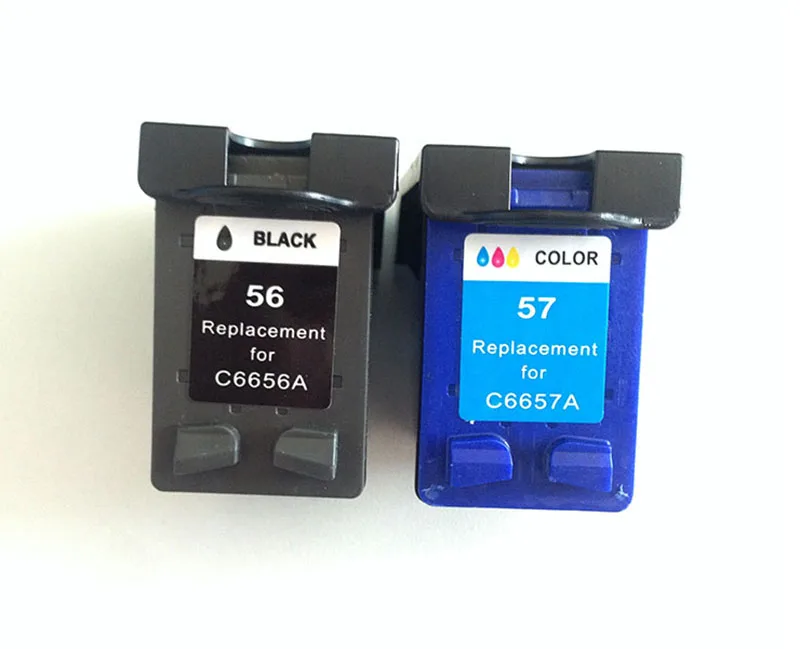 (2 pieces/lot)High volume Remanufactured ink cartridge 56 57 use for DesignJet 5150 5150w 9650