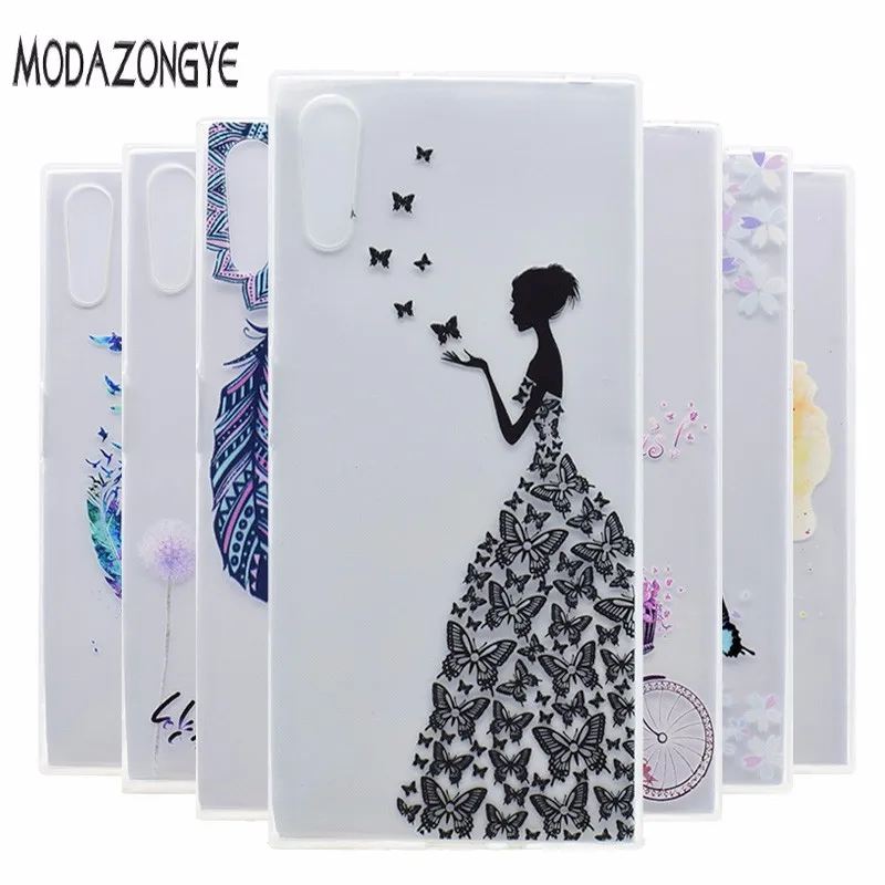 For Sony Xperia XZ Case 5.2 inch Cartoon Flower Soft TPU Phone Case For Sony Xperia XZ F8331 Case Silicone Protective Back Cover (1)