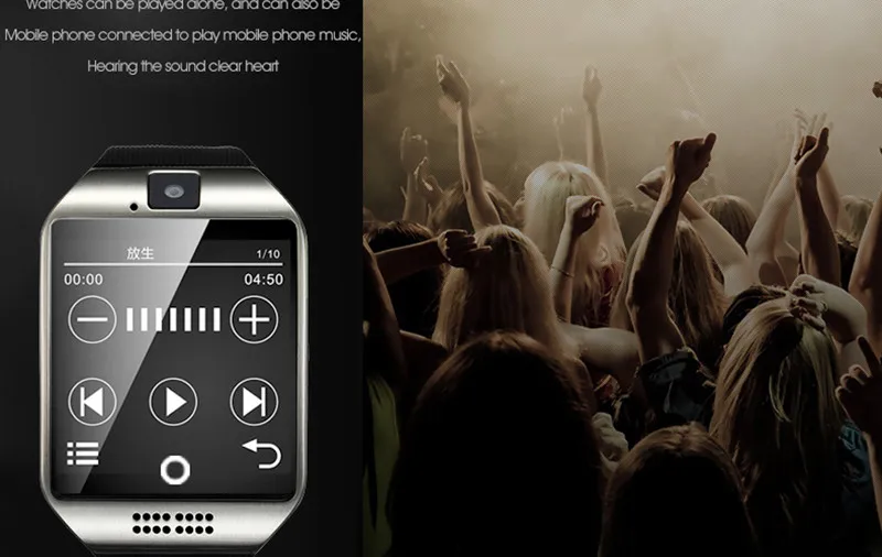 Умные часы Q18 с поддержкой sim-карты, удаленная камера для IOS, Android, одежда Wach PK DZ09 GT08, умные часы, телефон, Relogio Inteligente