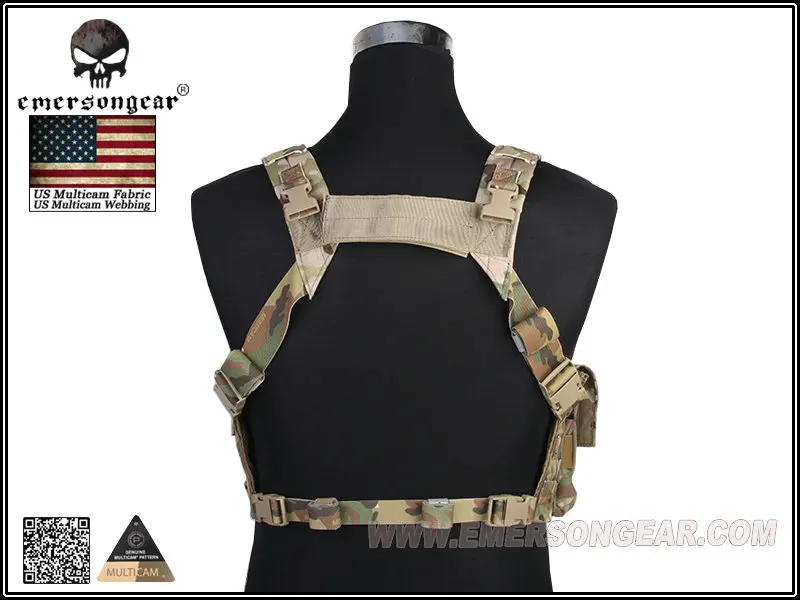 EMERSON LBT1961K Style7.62 Тактический нагрудный MC500D военное снаряжение Мультикам EM2978MC