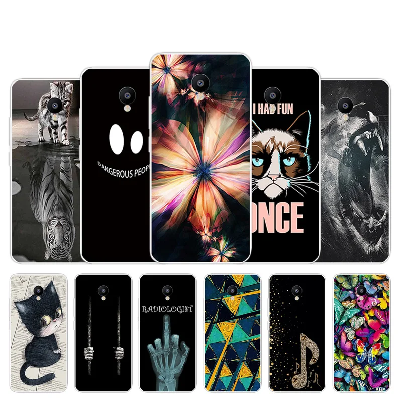 

For Meizu M3S Mini Case for Meizu M3 Mini Cover Slim TPU Silicon Soft Shell Marabou Design for Meizu M3S Meilan M3S Phone Funda