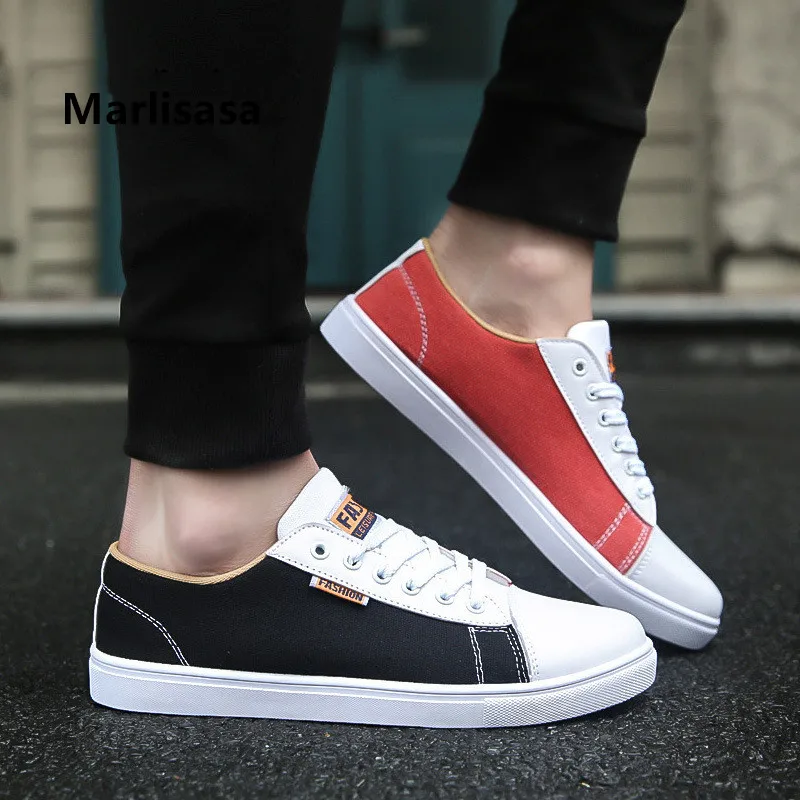 

Male Fashion High Quality Anti Skid Spring Lace Up Shoes Men Cool Comfortable Canvas Multi Color Street Shoes Autumn Shoes G2268
