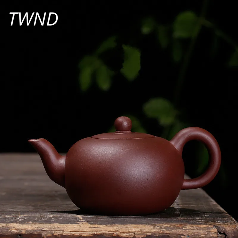 160 мл исинский чайник Цзы-Ша заварочный чайник кунг-фу чайник ручной работы костюм черный чай Гуаньинь Да Хун Пао чай пуэр из провинции