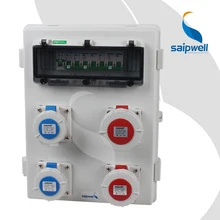 Saipwell IP67 4 Ways Industrial Maintenance Waterproof Enclosure with Visible window for Circuit (SP-S1-1091)