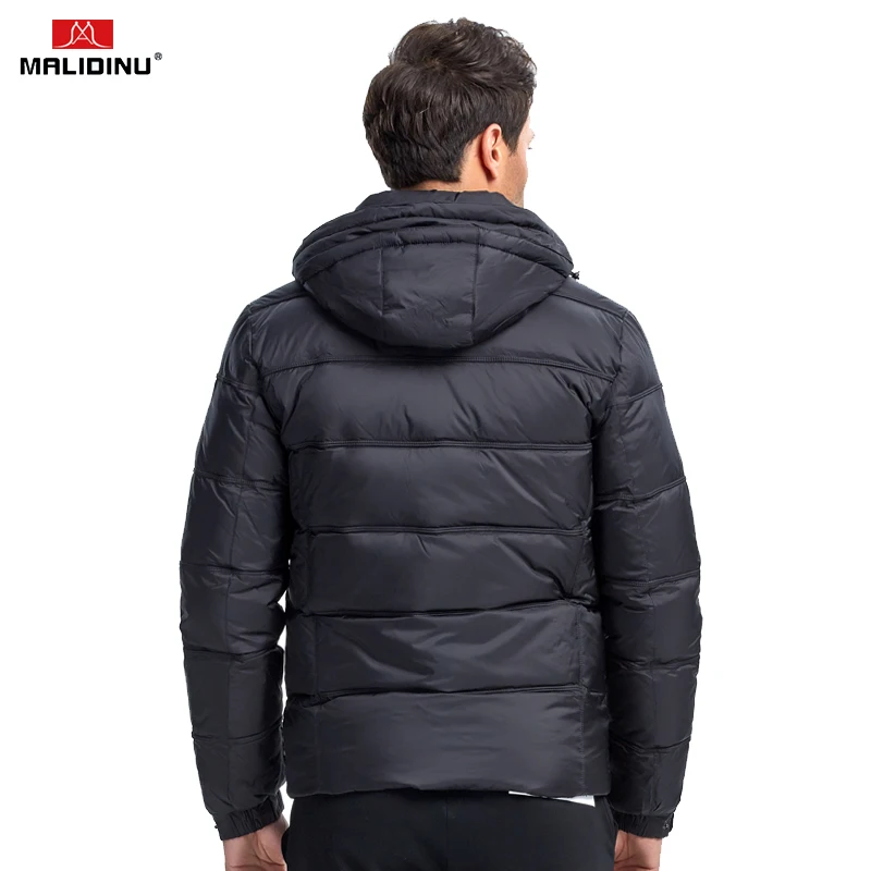 MALIDINU 2018 High Quality Men Down Jacket Winter Down Coat Parka 70%White Duck Down Thicken Winter Jacket Brand Free Shipping MALIDINU 2018 High Quality Men Down Jacket Winter Down Coat Parka 70%White Duck Down Thicken Winter Jacket Brand Free Shipping