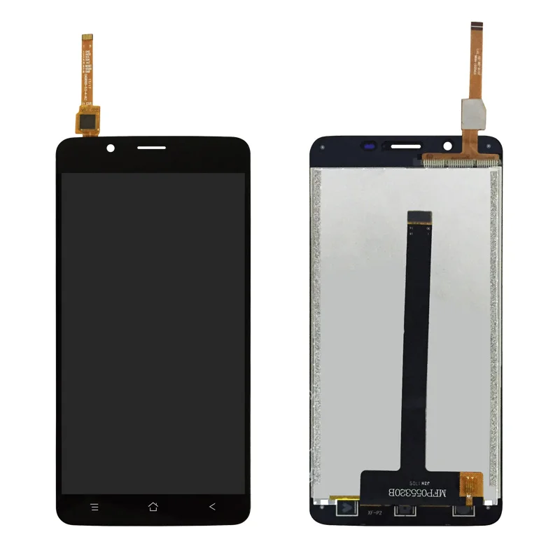 Black High quality Хорошо протестирован для Blackview P2/P2 Lite ЖК-дисплей и кодирующий преобразователь сенсорного экрана в сборе 5," Замена+ Бесплатные инструменты - Цвет: Black High quality