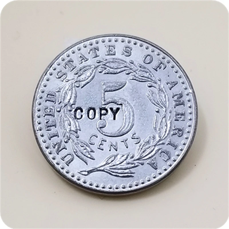 Копия копии США 1896 Liberty/Shield никель узоры монеты КОПИЯ