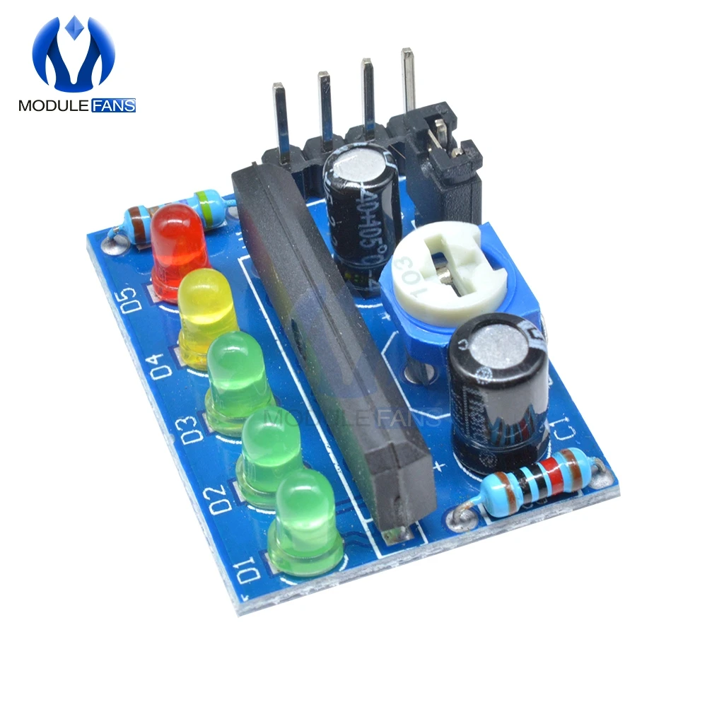 Модуль индикации уровня звука модуль мощности KA2284 3 5 В 12 в контроллер AC DC Pcb