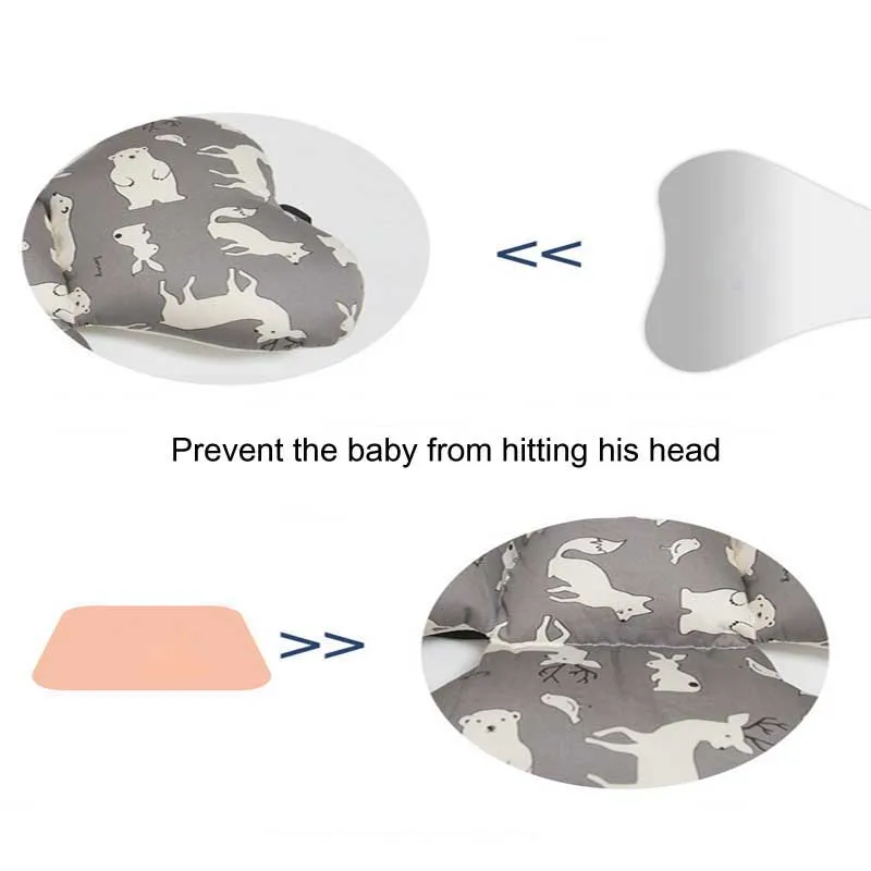 Printed Four Seasons Stroller Pushchair Cushion Seat Cover Seat Pad Cotton Baby Stroller Mat Mattress Pram Stroller Accessories