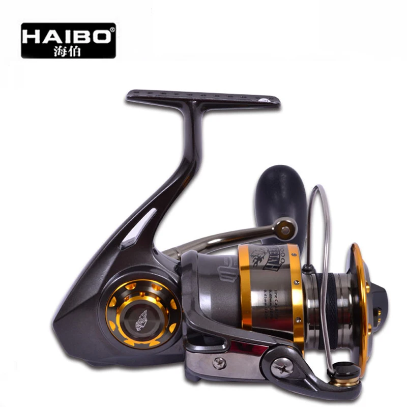 

HAIBO 4.9:1 Big Game Fishing Reel Exchangeable Jigging Spinning Reel Lure Fishing Tackle 7 Ball Bearing