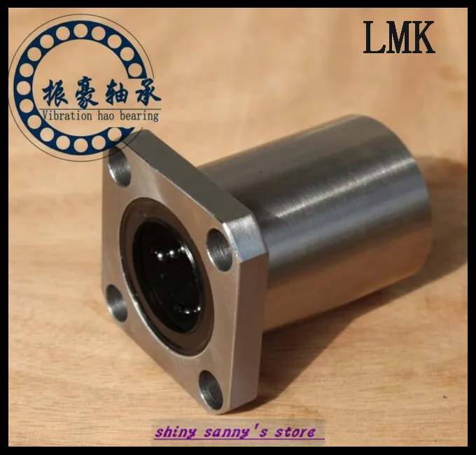 2 Premium LMK8UU 8mm Cojinete lineal de tipo de brida Cuadrado Bola BUJE 8x15x24mm 