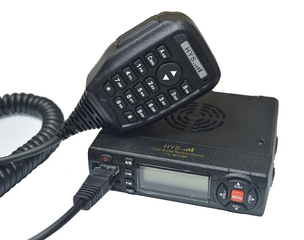 3PCS 10W Scrambler VHF And UHF Car Two Way Radio TC M10W VHF And UHF Dual Band Two Way Radio in